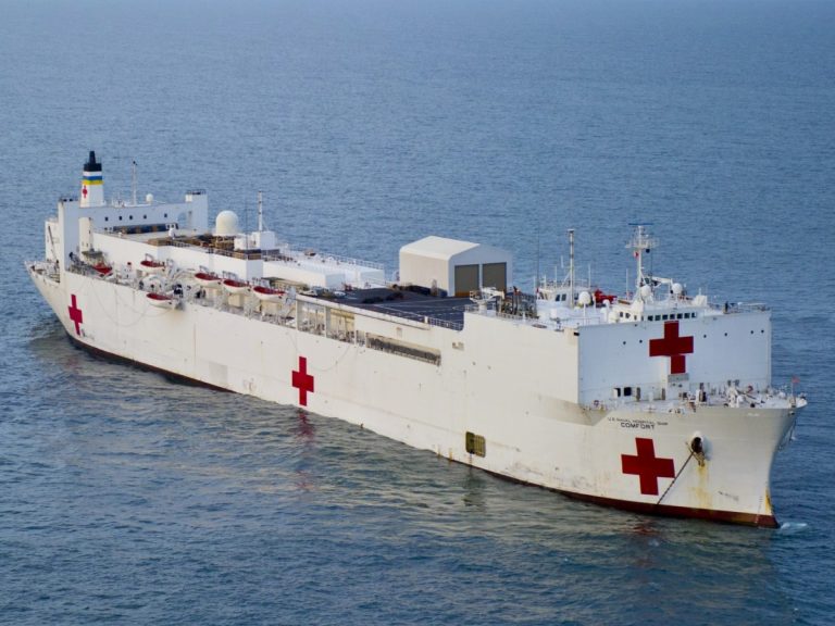 Over 1,000 of NNMC’s medical staff members deployed on the USNS COMFORT serving in the Persian Gulf