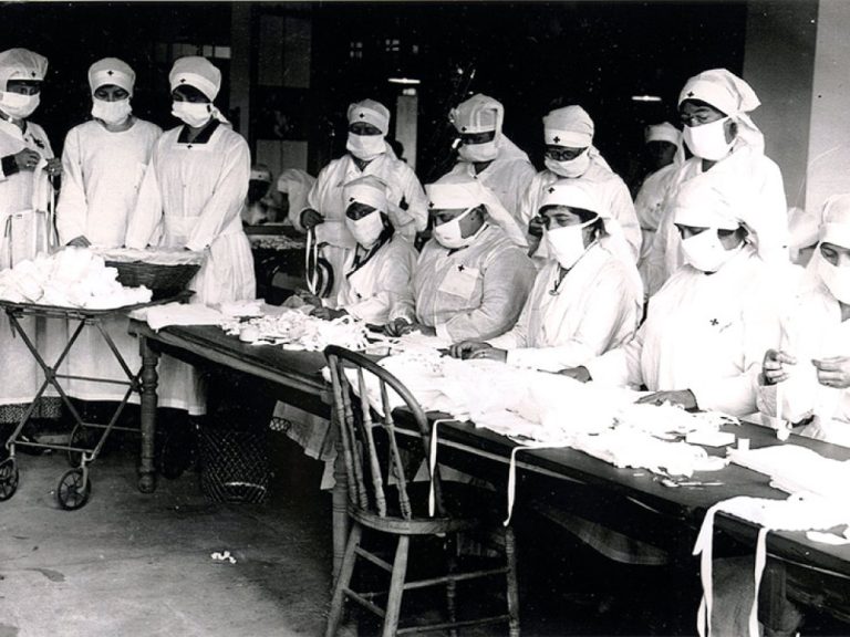 New Orleans reported its first influenza-related death
