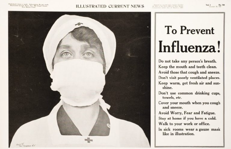 The influenza epidemic arrived in New Orleansﾠ