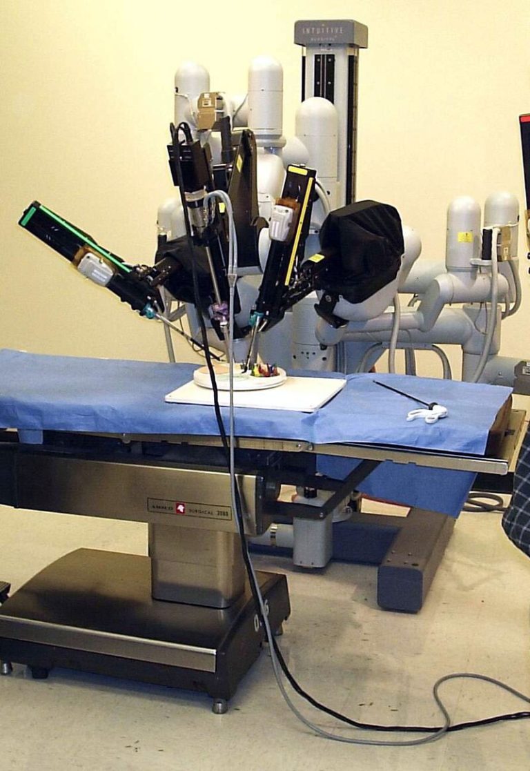 Douglas Boyd performed the first robotics-assisted closed-chest bypass surgery