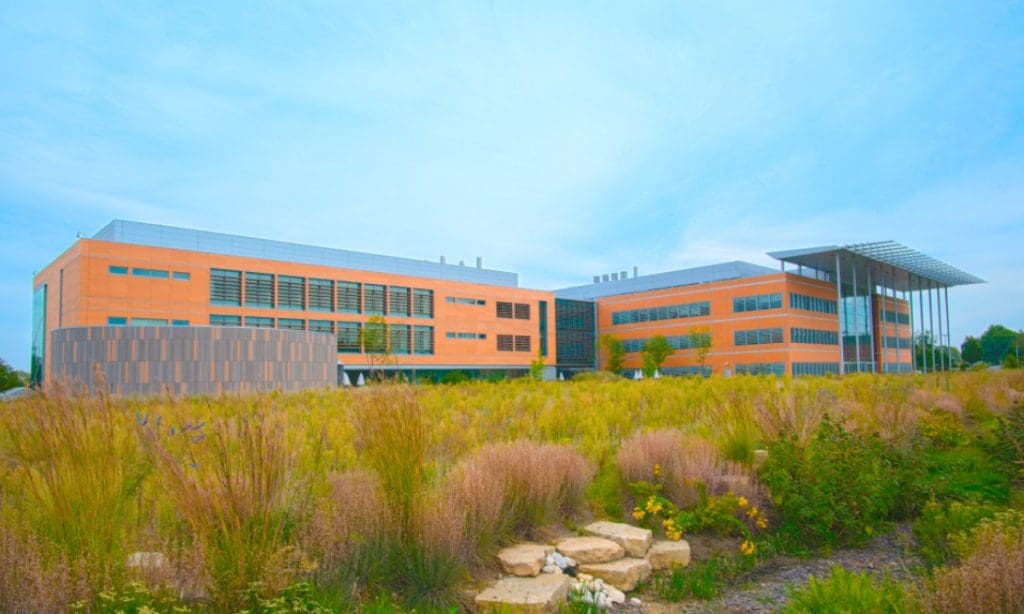 The Bio-Research and Development Growth (BRDG) Park building was ...