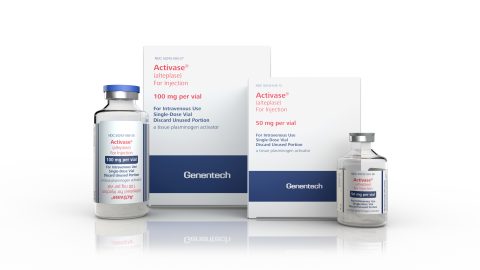 Genentech drug Cathflo Activase (alteplase) was approved