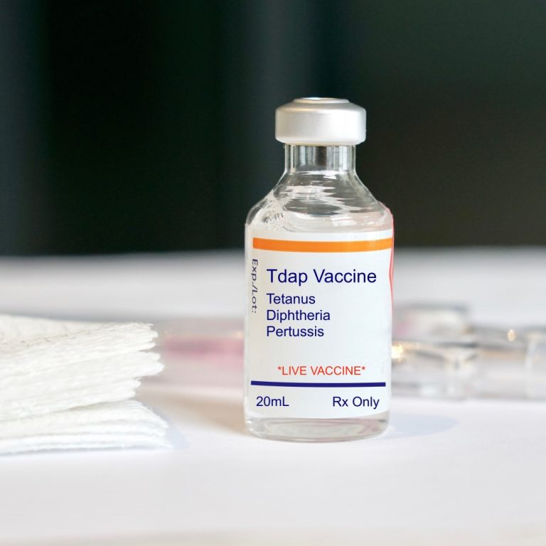 Diphtheria and tetanus toxoids and acellular pertussis vaccine was licensed