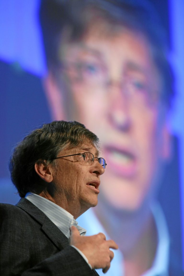 Gates to give away virtually all of His wealth in the next twenty Years