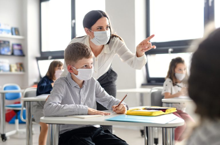 Mandatory masking in schools reduced COVID-19 cases during Delta surge
