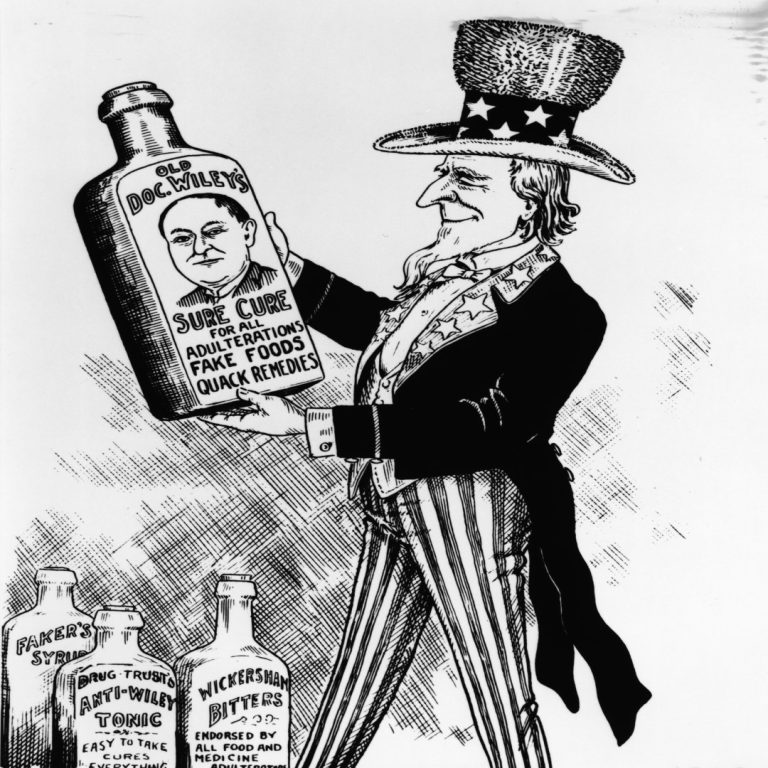 The FDA recommended a complete revision of the obsolete 1906 Food and Drugs Act