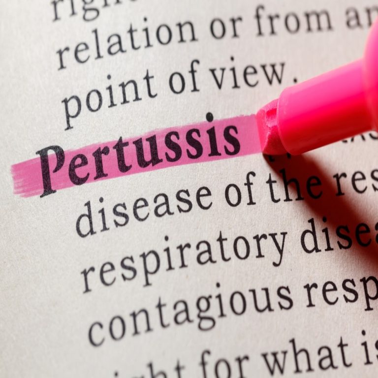 South Dakota Department of Health Reported Death from co-infection of Pertussis and influenza